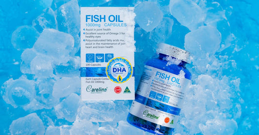 Prenatal vitamins with DHA supplement bottle on a clean surface, highlighting key nutrients for pregnancy