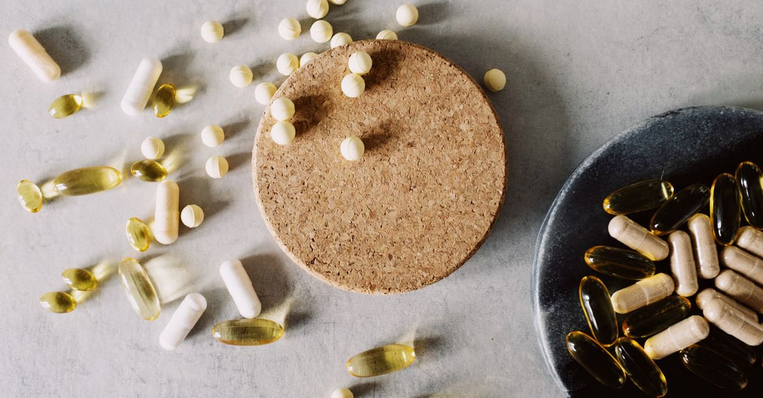 Bottle of zinc supplements on a wooden surface, showcasing the best zinc UK 2026 options from Nutrisentra.