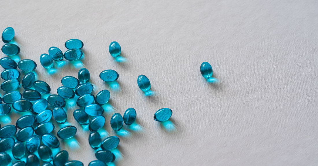 Bottle of best astaxanthin UK 2026 softgels on a clean surface