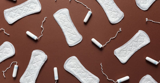 Box of organic cotton tampons on a light background, representing the best organic cotton tampons UK options available at Nutrisentra.