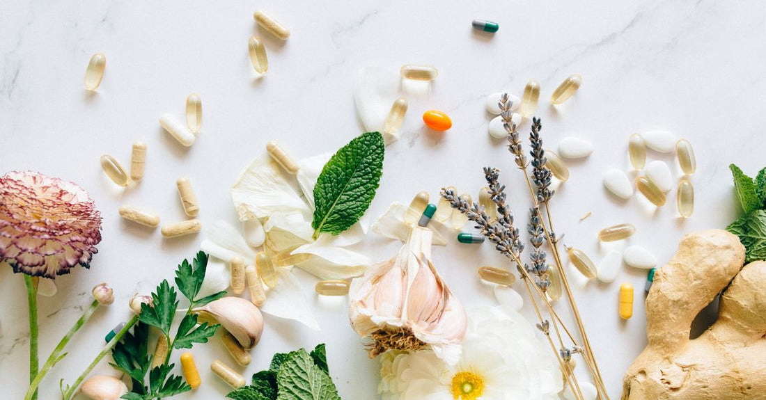 Best alternative medicine UK 2026: herbal supplements and natural remedies displayed on a clean surface