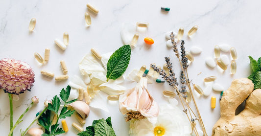 Best alternative medicine UK 2026: herbal supplements and natural remedies displayed on a clean surface