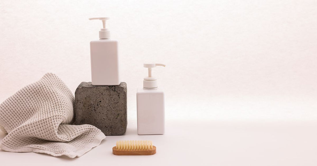 A selection of alternative medicine products including herbal supplements and natural remedies on a clean surface
