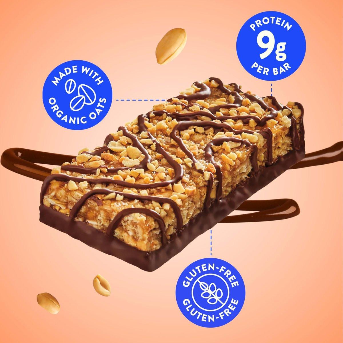 LUNA Bar - Nutz Over Chocolate Flavor - Gluten-Free - Non-GMO - 7-9g Protein - Made with Organic Oats - Low Glycemic - Whole Nutrition Snack Bars - 1.69 oz. (15 Count) - görsel 10