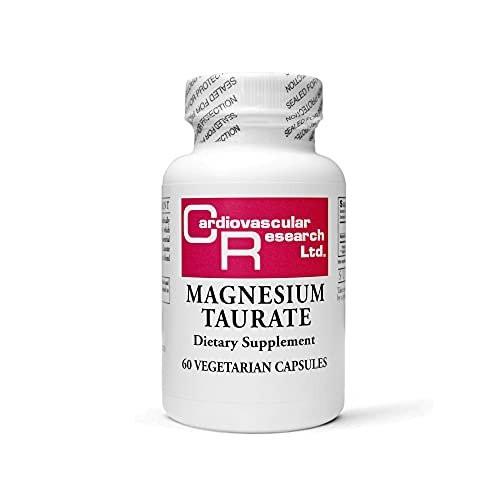 Cardiovascular Research Magnesium Taurate 125 mg, 60 Capsules, Creamy White - görsel 1