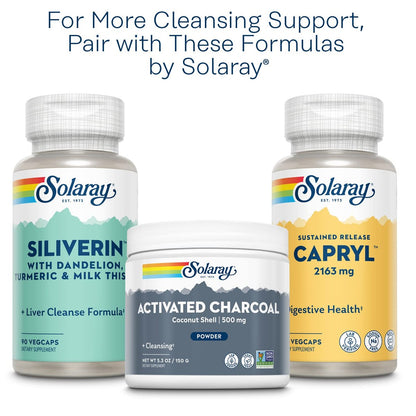 Solaray Yeast-Cleanse -- 180 Vegetarian Capsules