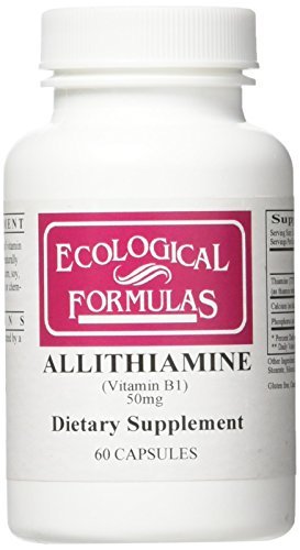 Ecological Formulas Allithiamine Vitamin B1 – Energy Metabolism Support: Vitamin B1 is essential for converting – Image 2