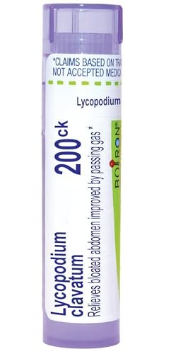 Boiron Lycopodium Clavatum 200C Homeopathic Medicine for Bloating & Gas - 80 Pellets - görsel 2