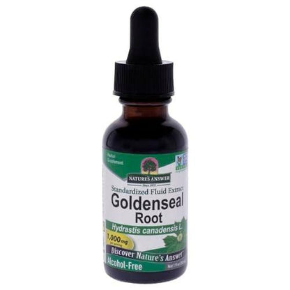 Nature's Answer Goldenseal Root Herbal Supplement - Supports Healthy Immune System - Gluten-Free & Alcohol-Free, 1 fl oz