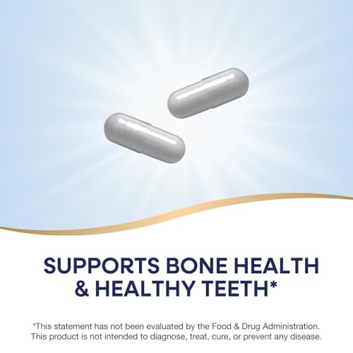 Nature's Way Calcium Citrate Carbonate & Malate, 500 mg per Serving, Bones & Muscles, 100 Capsules - görsel 6