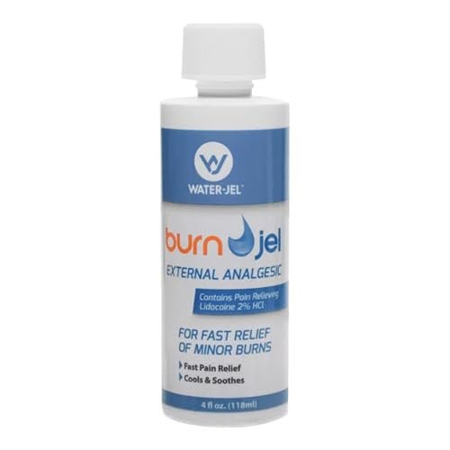 Water Jel Burn Jel Minor Burn Relief Gel Squeeze Bottle 4 oz - görsel 3