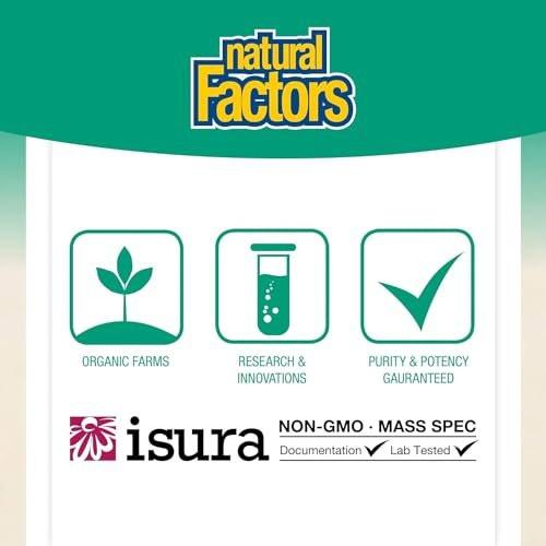 Natural Factors Vitamin C 500 mg - Cell Growth & Immune Health Support Supplement for Kids - Vitamin C for Antioxidant & Bone Support - Tropical Flavor - 90 Chewable Wafers (90 Servings) - görsel 16