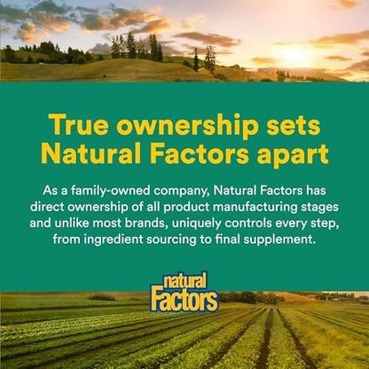 Natural Factors Vitamin C 500 mg - Cell Growth & Immune Health Support Supplement for Kids - Vitamin C for Antioxidant & Bone Support - Tropical Flavor - 90 Chewable Wafers (90 Servings)