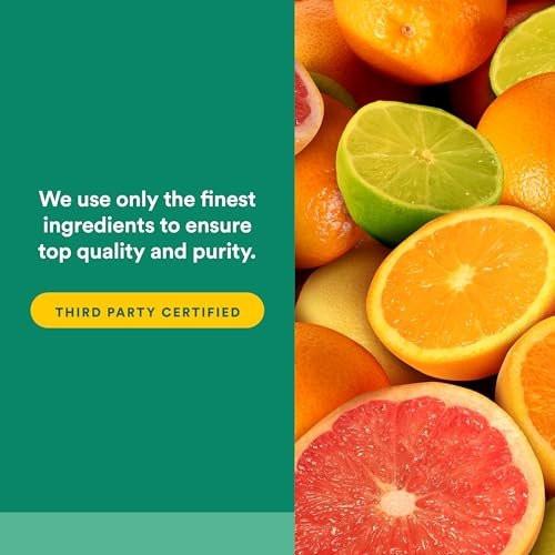 Natural Factors Vitamin C 500 mg - Cell Growth & Immune Health Support Supplement for Kids - Vitamin C for Antioxidant & Bone Support - Tropical Flavor - 90 Chewable Wafers (90 Servings) - görsel 10