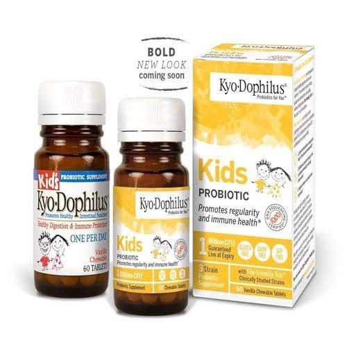 Wakunaga Kyo-Dophilus Kids Probiotic, Promotes Regularity and Immune Health*, 60 Tablets - görsel 10