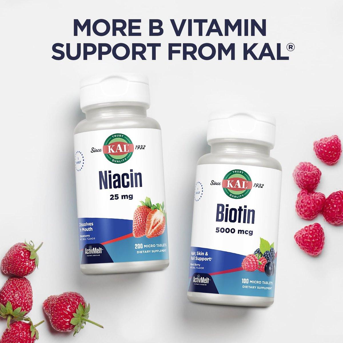 KAL Vitamin B-12 Methylcobalamin Lozenges 1000mcg, Healthy Energy, Metabolism, Nerve & Red Blood Cell Support, Optimal Absorption, Natural Berry Flavor, Vegan, Sugar Free, 60 Servings, 60 Lozenges - görsel 13