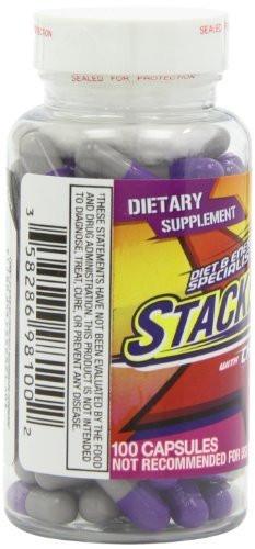 Stacker 3 Metabolizing Fat Burner with Chitosan, Capsules, 100 Count Bottle