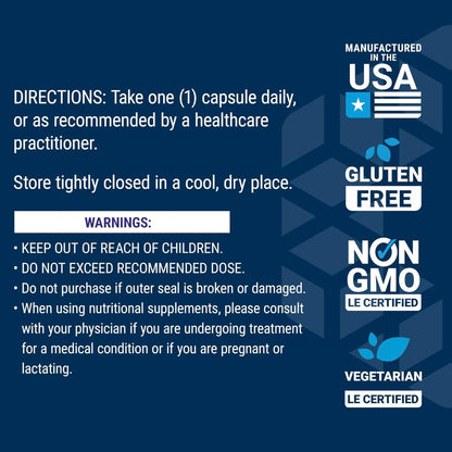 Life Extension Calcium D-Glucarate, 200 mg - Supports Detoxification, Helps Flush Out Unwanted Compounds – Gluten-Free, Non-GMO, Vegetarian – 60 Capsules