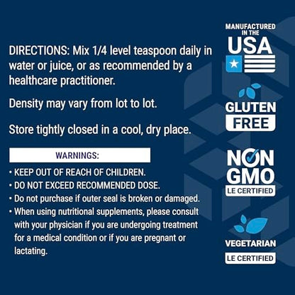 Life Extension Taurine Powder – Healthy Cardiovascular Support, Promotes Brain Health, Healthy Aging, and Muscle and Exercise Recovery – Gluten-Free, Non-GMO, Vegetarian – 300 Grams