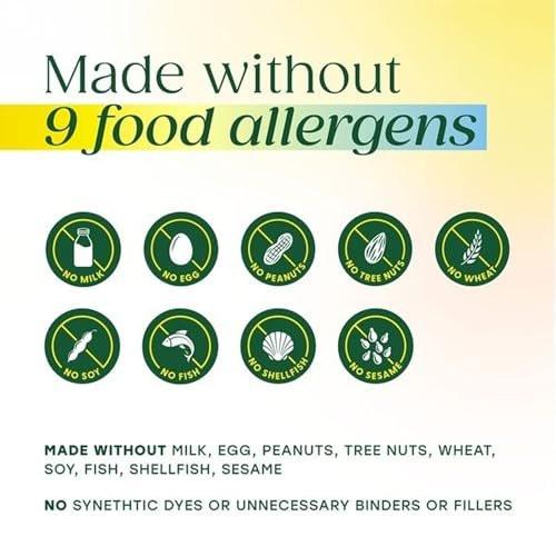 MegaFood Complex C - Helps Support Immune System - A Daily Dose of Vitamin C Delivered With Real Food - Vegan - Made Without 9 Food Allergens - 30 Tabs - görsel 8