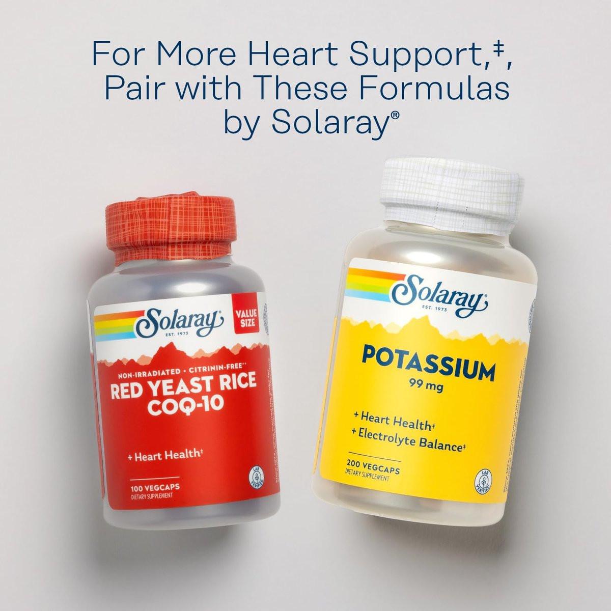 SOLARAY Organic Garlic Pills - 560 mg Garlic Supplements for Heart Health Support - USDA Organic Garlic Capsules - Vegan - 60-Day Money-Back Guarantee - 100 Servings, 100 VegCaps - görsel 1