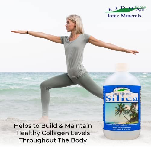 Eidon Liquid Silica Mineral Concentrate - – Promotes Healthy Hair, Skin, and Nails: Regular use can lead to – Image 4