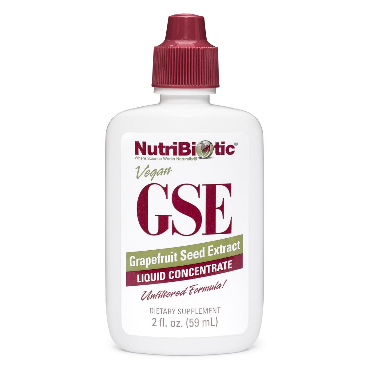 NutriBiotic – GSE, 2 Oz Liquid | The Original Grapefruit Seed Extract Premium Concentrate with Bioflavonoids | Potent Immune & Overall Health Support | Vegan, Gluten Free, Non-GMO - görsel 1