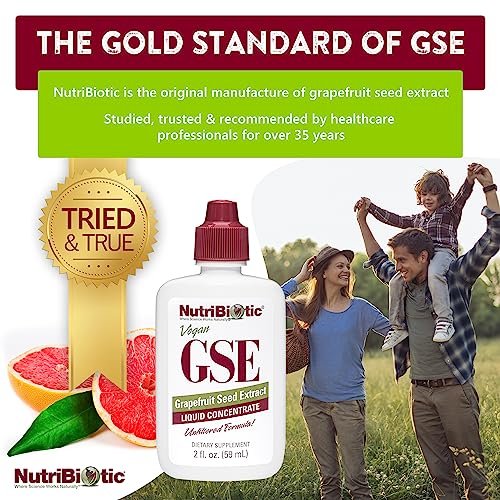NutriBiotic – GSE, 2 Oz Liquid | The Original Grapefruit Seed Extract Premium Concentrate with Bioflavonoids | Potent Immune & Overall Health Support | Vegan, Gluten Free, Non-GMO - görsel 6