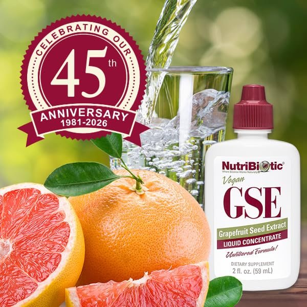 NutriBiotic – GSE, 2 Oz Liquid | The Original Grapefruit Seed Extract Premium Concentrate with Bioflavonoids | Potent Immune & Overall Health Support | Vegan, Gluten Free, Non-GMO - görsel 11