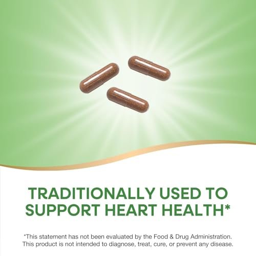 Nature's Way Premium Herbal Hawthorn Berries, 1,530 mg per Serving, 180 VCaps - görsel 1
