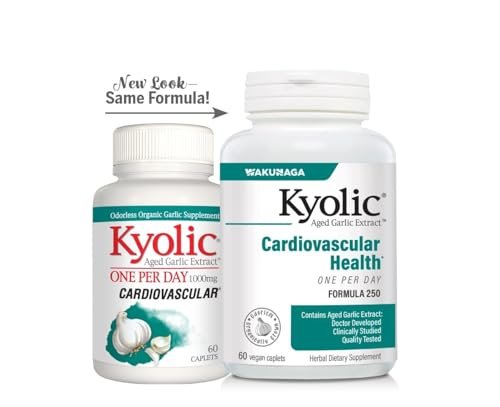 Kyolic Aged Garlic Extract Formula 250, – Cardiovascular Support: Formulated to help maintain healthy cholesterol – Image 2