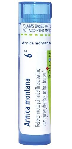 Boiron Arnica Montana 6C for Muscle Pain, Stiffness, Swelling from Injuries & Bruises - 80 Pellets - görsel 1