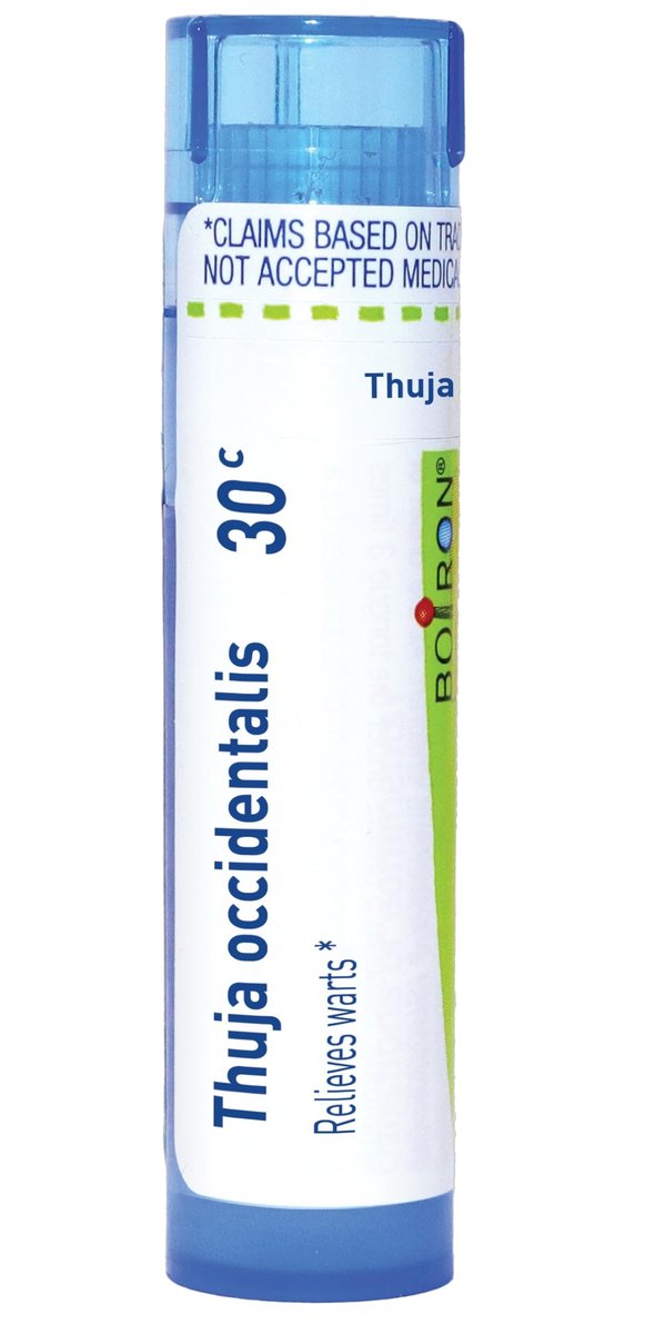 Boiron Thuja Occidentalis 30C Homeopathic Medicine for Painless Wart Removal - 80 Pellets - görsel 7