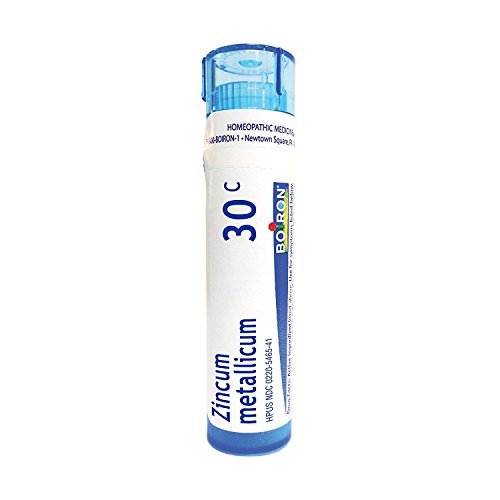 Boiron Zincum Metallicum 30C Homeopathic Medicine for Leg Cramps - 80 Pellets - görsel 3