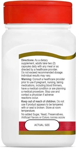 21st Century Glucosamine and Chondroitin, Original Capsules, 60-Count - görsel 12