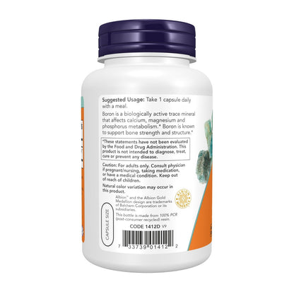 NOW Supplements, Boron 3 mg (Bororganic – Quality Assured: NOW Foods is a trusted brand known for rigorous quality – Image 6
