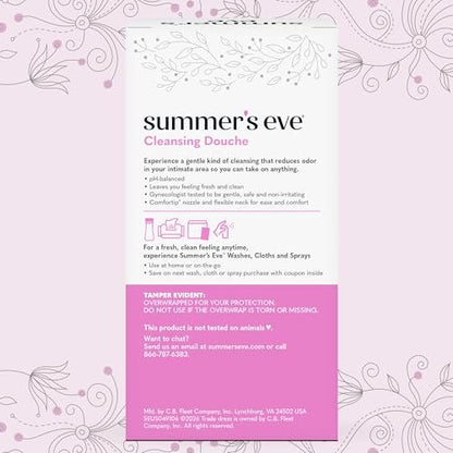 Summer's Eve Douche, Vaginal Douche for Women, Island Splash, 4.5 Oz Each, Pack of 2