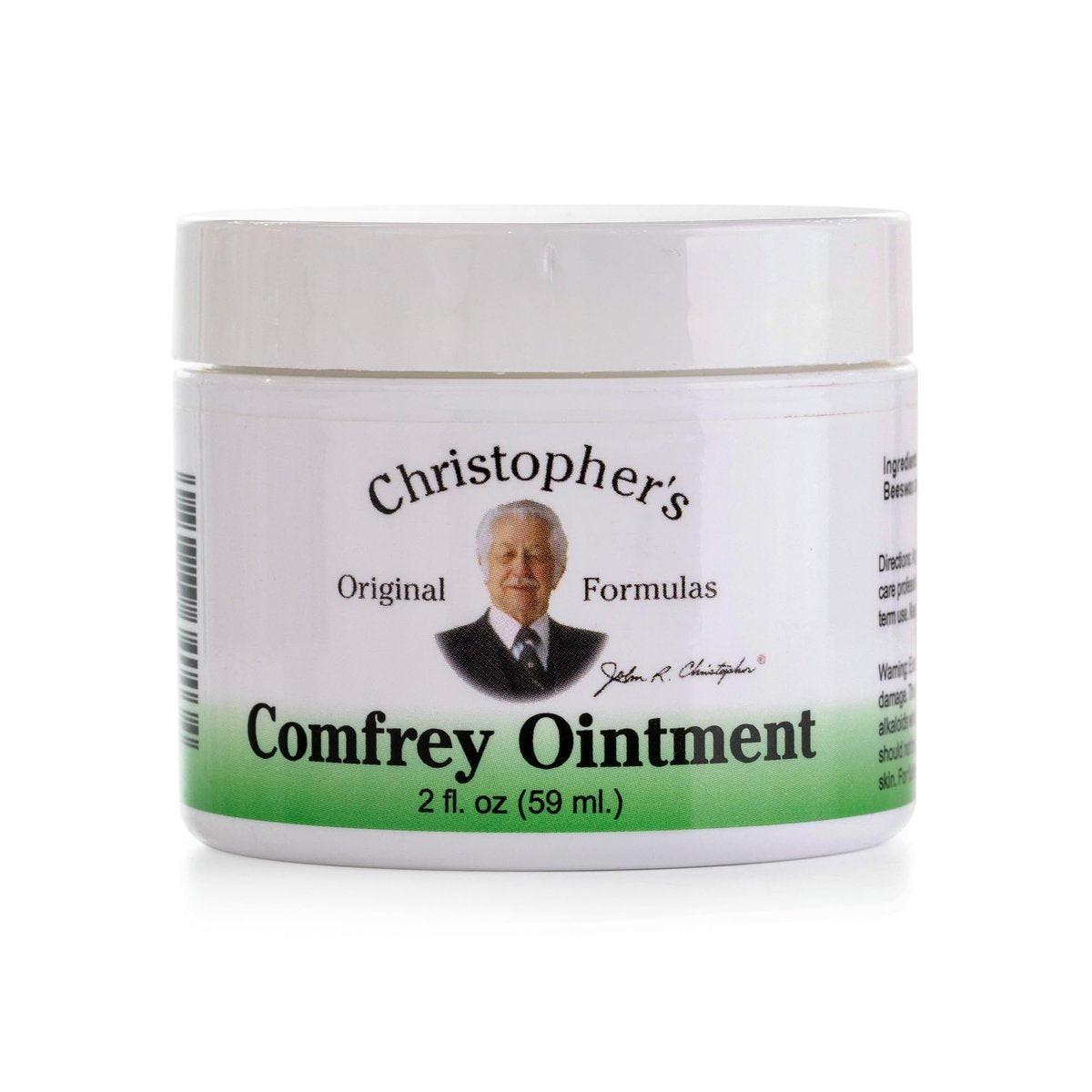 Christopher's Original Formulas Comfrey Ointment, 2 Ounce – Herbal Ointment with Organic Comfrey Leaf in a Natural Beeswax and Olive Oil Base - görsel 8