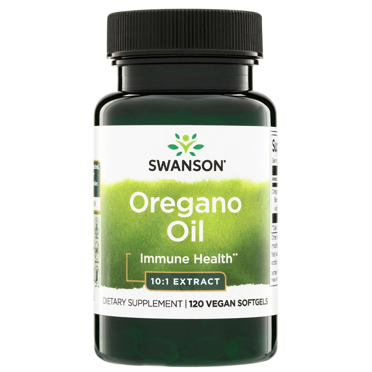 Swanson Oregano Oil 10:1 Extract Digestive and Respiratory Health Supplement for Adults Seeking Natural GI and Urinary Tract Support - 150 mg (120 Softgels) - görsel 2