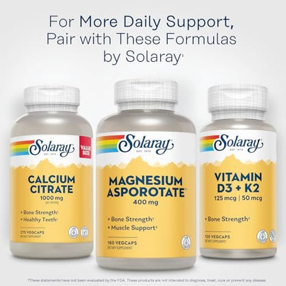 SOLARAY NAC Supplement N-Acetyl L Cysteine 600 mg - Precursor to Glutathione & Amino Acid Support for Cellular Health, Antioxidant Support for Immune Health - 60 Veg Caps