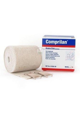 Comprilan Short Stretch Compression Bandage, 6cm x 5m Stretched, Latex Free Bandage - görsel 1
