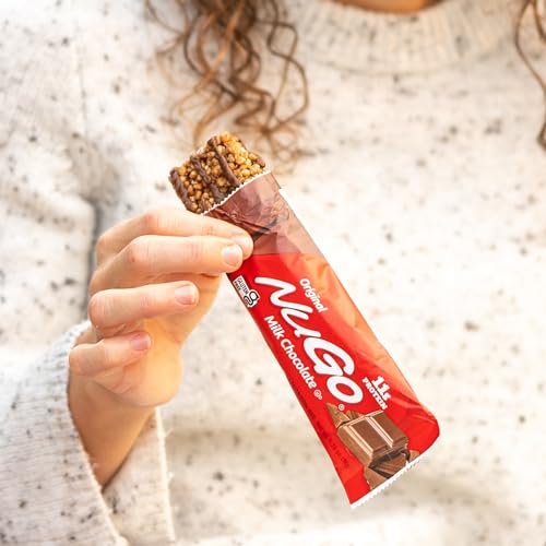 NuGo Protein Bar, Chocolate, 11g Protein, Gluten Free, 15 Count - görsel 10