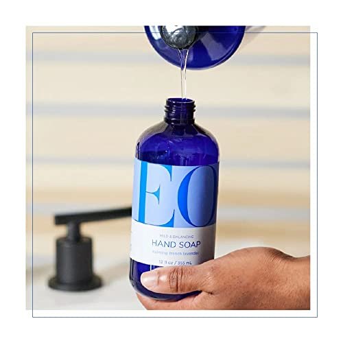 EO Hand Soap French Lavender Organic, 12 Fl Oz - görsel 2
