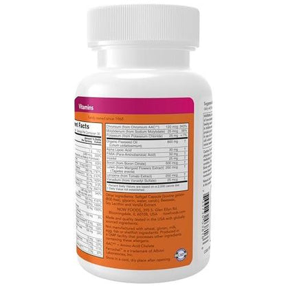 NOW Foods Supplements, Liquid Multi Gels with Lutein and Lycopene, plus Flax Seed Oil, 60 Softgels