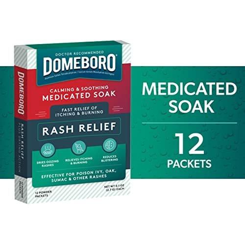 Domeboro Medicated Soak Rash Relief (Burow’s Solution), 12 Count (Pack of 1) - görsel 8