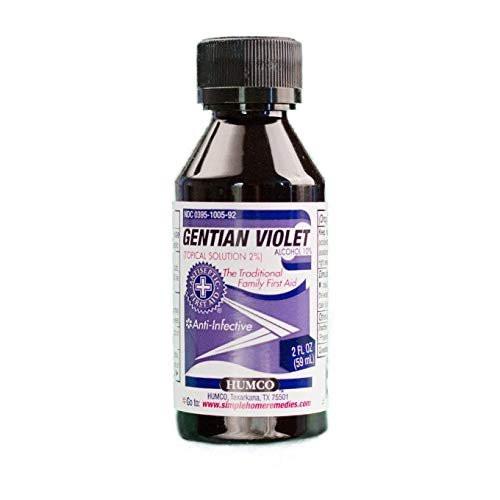 Gentian Violet Solution 2% - 2 oz by Humco - görsel 2