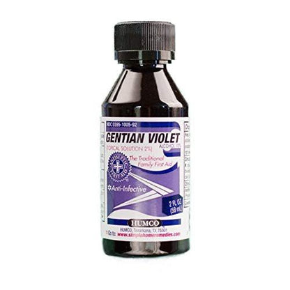 Gentian Violet Solution 2% - 2 oz by Humco
