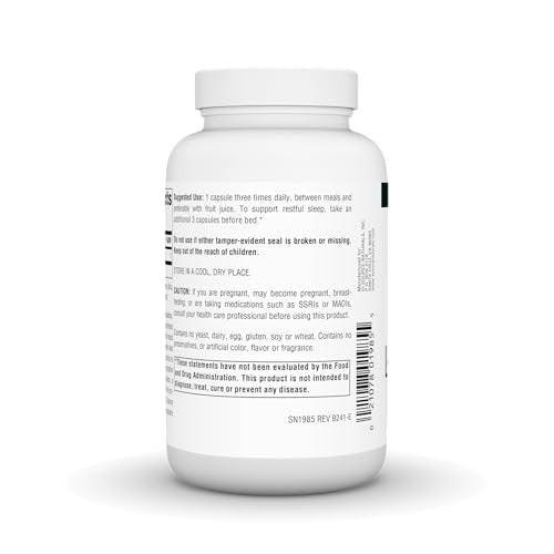 Source Naturals L-Tryptophan, for Mood, Relaxation, and Sleep*, 500mg - 120 Capsules - görsel 2