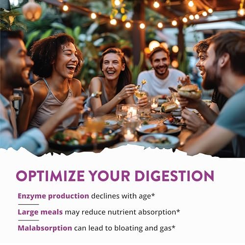 MRM Nutrition Digest-All Digestive Enzymes - Digestion and Absorption Support for Women & Men, Contains Enzymes and Herbs to Support Digestion, 100% Vegetarian & Gluten-Free - 50 Servings - görsel 10