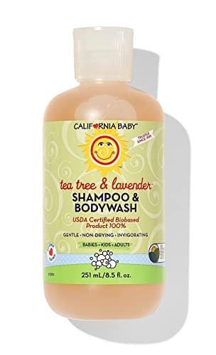 California Baby Calendula Baby Shampoo + Baby Wash | 100% Plant-Based | Soothing Lavender Body Wash Sensitive Skin | Hypoallergenic | 251 mL / 8.5 oz - görsel 15